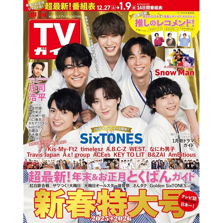 ViVi 2026年2・3月合併号特別版 表紙：Aぇ! group 付録：Aぇ! group自