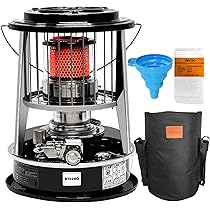 Amazon | 石油ストーブ 対流型小型灯油ストーブ 緊急消火装置 キャンプ 