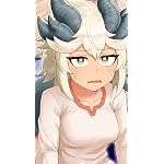 ダンジョンの幼なじみ iPhoneSE/5s/5c/5(640×1136)壁紙 リューカ