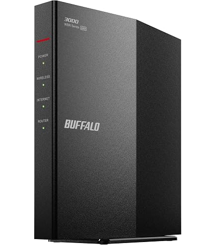 Amazon.co.jp: バッファロー WSR-3200AX4S/DBK [Wi-Fi 6 Wireless LAN