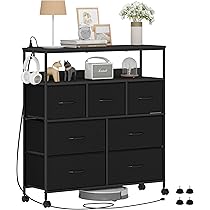 Amazon｜LunarLight チェスト タンス 幅100奥行30高さ104.2㎝ 収納