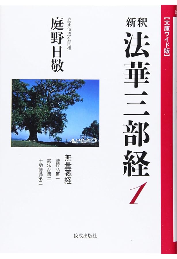新釈法華三部経 1 | 庭野 日敬 |本 | 通販 | Amazon