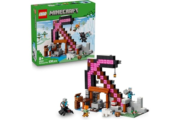 レゴ(LEGO) マインクラフト ツルハシ鉱山 おもちゃ 玩具 誕生日 プレゼント ブロック 男の子 女の子 子供 8歳 9歳 10歳 小学生 マイクラ Minecraft グッズ ゲーム 対戦 ロボット 21277