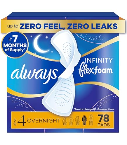 【新品未開封】Always 夜　生理用ナプキン Amazon | Always Maxi セキュアナイトサニタリーパッド (サイズ4
