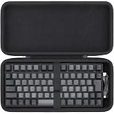 【収納ケース】REALFORCE RC1 キーボード 70% C1HJ13/C1HK13 ブラック収納ケース（ケースのみ）-Aenllosi | 硬質EVAシェル 衝撃吸収 防塵防滴 通勤・出張・旅行に便利