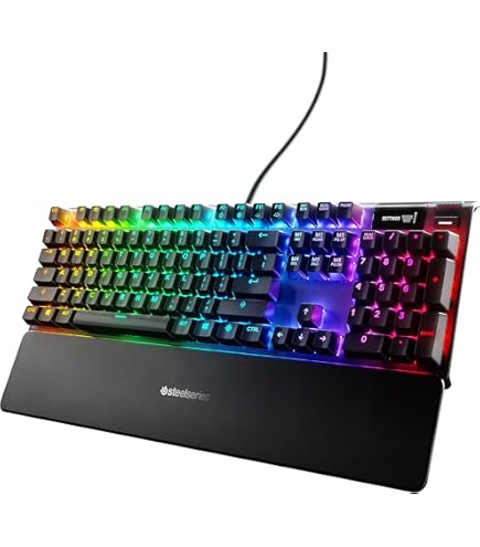 SteelSeries APEX 7 メカニカルキーボード 日本語配列 青軸 Amazon | SteelSeries Apex 7 TKL Compact Mechanical Gaming Keyboard