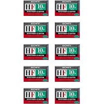 Amazon | ソニー オーディオカセットHF(ノーマルポジション 10分 10巻