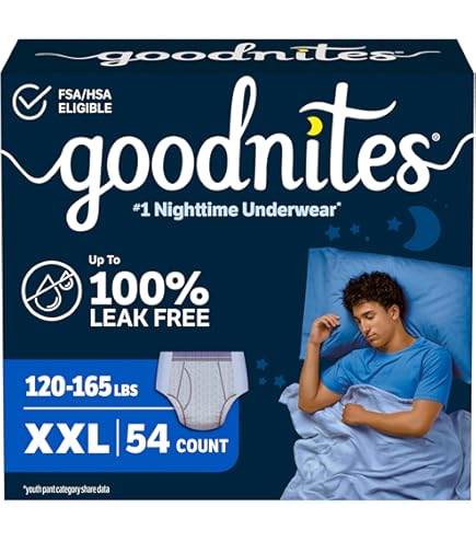 Amazon.co.jp: GoodNites ガールズ ナイトタイム 下着 XXL (120-165