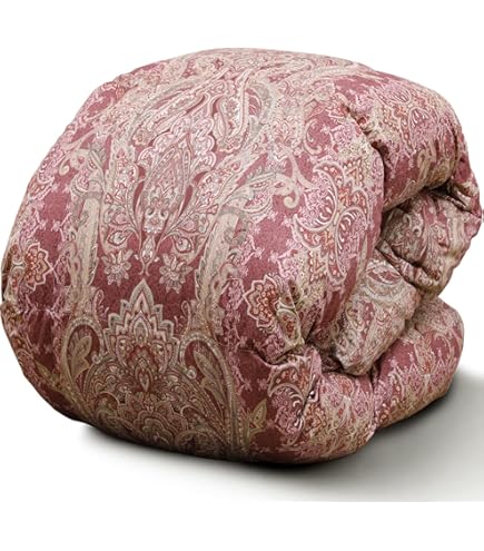 Amazon｜京都西川 ローズ羽毛布団 冬用 ダブル ロシア産 ホワイト