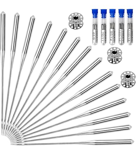 20 Stück Schmetz 206X13 Nähmaschinennadeln – Größe 12 & 14, Für Singer 206, 306, 319, 320