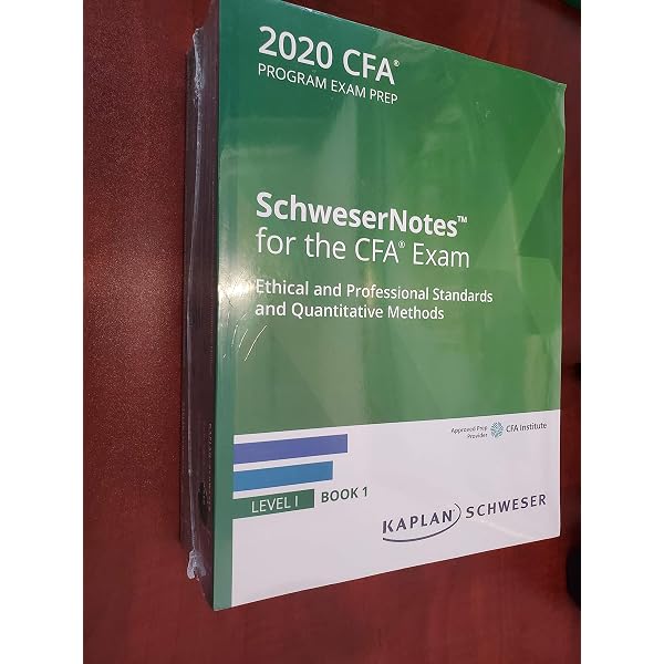 2021 CFA Level 1 Schweser Notes: Content Books 1-5, Practice Exam