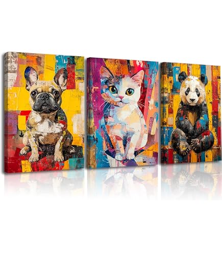 Amazon.co.jp: 八代亜紀 アートの世界 本 絵画 ミリオンアート 猫 動物