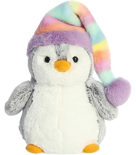 Aurora Yoohoo & Friends Fairy Penguin Plüschtier – 17,8 Cm, Süß Mit Großen Augen, Kuschelweich