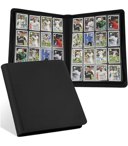 Rieton 9 Pocket 600+ Pockets Card Binder, Large Ringless Side Loading  Pockets Trading Card Album Folder for TCG : Amazon.com.au: Toys & Games