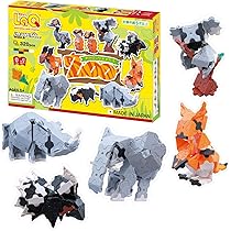 Amazon.co.jp: Yoshiritsu LaQ アニマルワールド 動物園のなかまたち