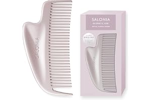 Salonia Gloss Care Metal Casa Comb Hair Brush Bangs Hair Beauty Gift Pink