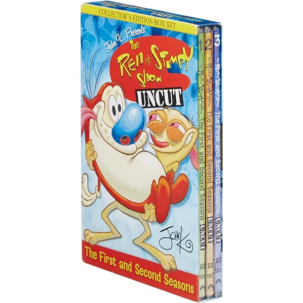 Amazon.co.jp: Ren & Stimpy: Complete 1 & 2 Seasons/ [DVD] : John