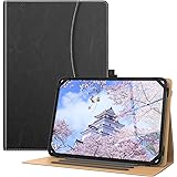 9～11インチ タブレットケース TiMOVO タブレット 汎用ケース 10インチ 保護カバー スタンド 角度調整可能 カードポケット ペンホルダー付き 四隅固定 PUレザー スマートカバー iPad など対応 HiGrace/ALLDOCUBE i