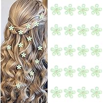 acca ヘアクリップ　フラワーラインストーングリーン 大 acca ヘアクリップ フラワーラインストーングリーン 大 公式