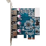 玄人志向 Renesus μPD720201搭載 USB3.0 Type-A x4 インターフェースボード (PCI-Express x1接続) USB3.0RA-P4-PCIE