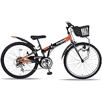 Amazon | MYPALLAS(マイパラス) 折畳ジュニアMTB24インチ 6段ギア 子供