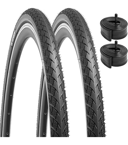 Amazon | 26 1.50 タイヤ チューブ 2本組 自転車 26x1.50 40-559