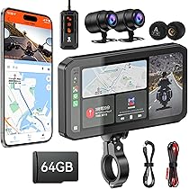 Amazon.co.jp: 【2026新型】 バイク用 ドライブレコーダー 前後カメラ