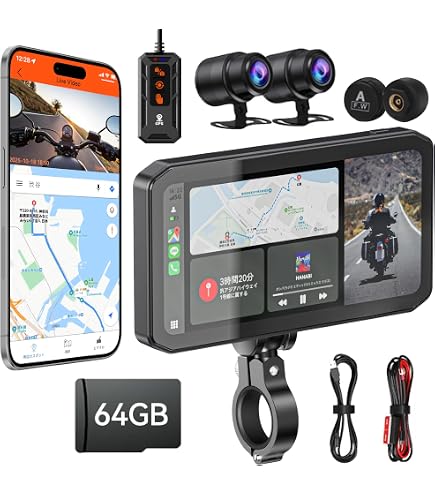 Amazon.co.jp: OKYES MT02 【最新進化・TPMS機能・CarPlay/Android