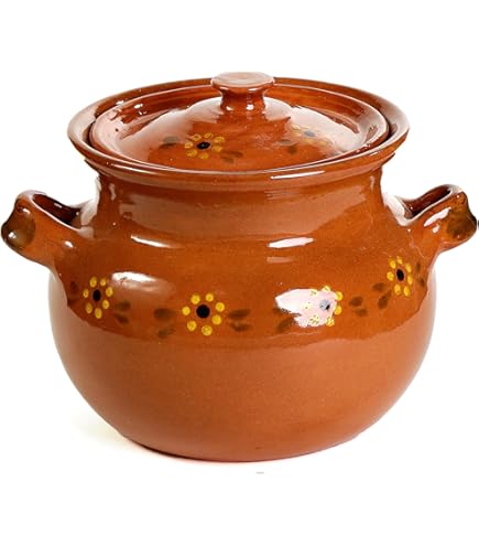 Amazon.co.jp: 古代の調理器具 メキシコ粘土蓋 カズエラ鍋 極小