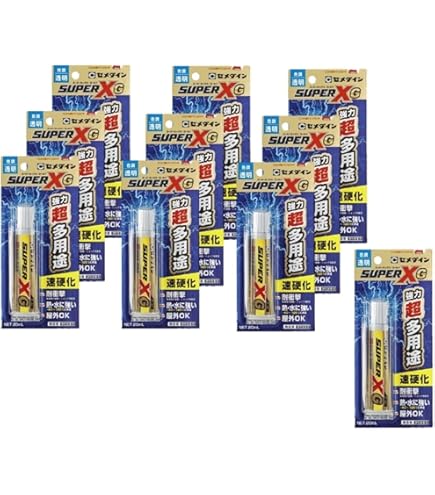 Amazon.co.jp: セメダイン スーパーXゴールド 20ml AX-014 5個