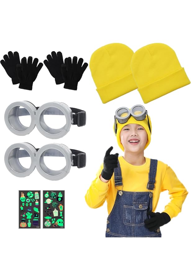 Amazon.co.jp: [MKDAER] ミニオン コスプレ 春秋冬 2点セット