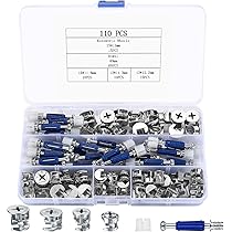 Amazon | uxcell カムロックナット 13 x 11 mm ジョイント