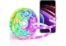 【Works with Alexa認定】SwitchBot LED テープライト Alexa スイッチボット - RGB 調光調色 マルチカラー 1600万色 ledテープ ライト Wi-Fi & Bluetooth 間接照明 5m 切断可能 Goo