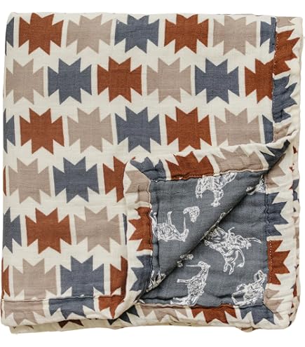 Sweet Jojo Designs Wild West Cow Swaddle Blanket - Soft Minky Baby Blanket For Newborns, Car Seat & Stroller, Brown/Cream - View #6