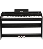 Amazon | KIMFBAY 電子ピアノ 88鍵盤 ハンマーアクション鍵盤 木製