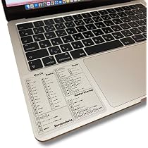 Amazon.co.jp: Mac OS ショートカット ステッカー 日本語版（透明