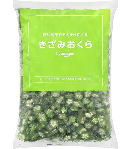 Amazon.co.jp: [冷凍] ライフフーズ きざみオクラ 500gX2袋 : 食品