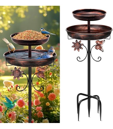 Amazon.co.jp: DREAMSOUL アウトドア ガーデン バードバス
