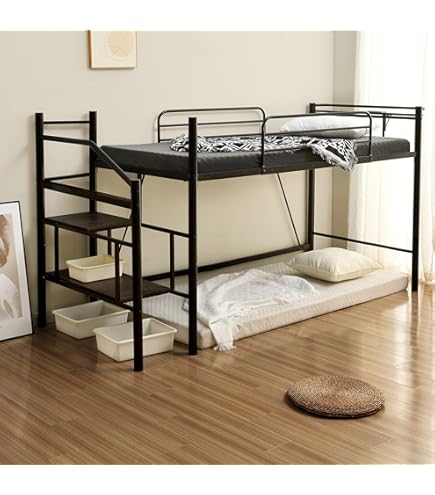 Amazon｜ロフトベッド シングル ベッド ベッドフレーム 大人用