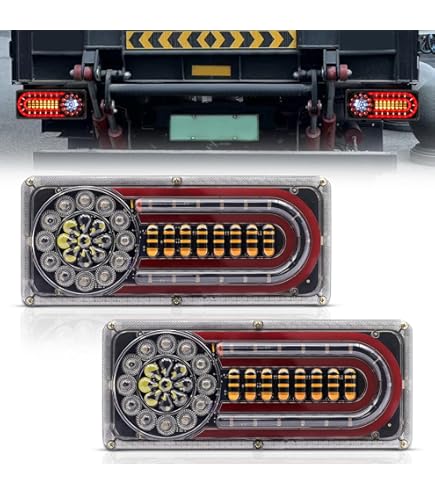 Amazon | izerhfd(きさ) テールランプ トラック 24v シーケンシャル