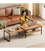 Amazon.co.jp: PluieSoleil ローテーブル ネストテーブル 幅60cm+幅