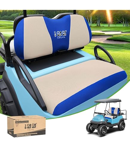 Amazon | 10L0L ゴルフカートシートカバー 洗える クラブカーDS＆