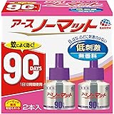 【防除用医薬部外品】アースノーマット 90日用 無香料 [4.5-12畳用 取替ボトル2本入]