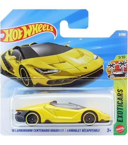 Amazon | Hot Wheels Lamborghini Sesto Elemento 1/64 スケール