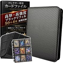 Amazon.co.jp: Am'S.Bambi カードファイル ブラックリフィル仕様 9