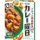 S&B カレー曜日 甘口 230g×3個