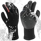 デイトナ(Daytona) RIDEMITT(ライドミット) バイク用 グローブ 秋冬 防水 ネオプレン 防水グローブ 003 ブラック Mサイズ 68004