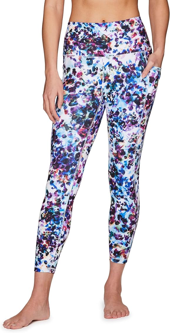 RBX Active Women's Leopard Legging with 