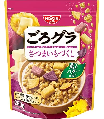 Amazon.co.jp: 【期間限定】フルグラ おさつとりんごのメープル味 550g