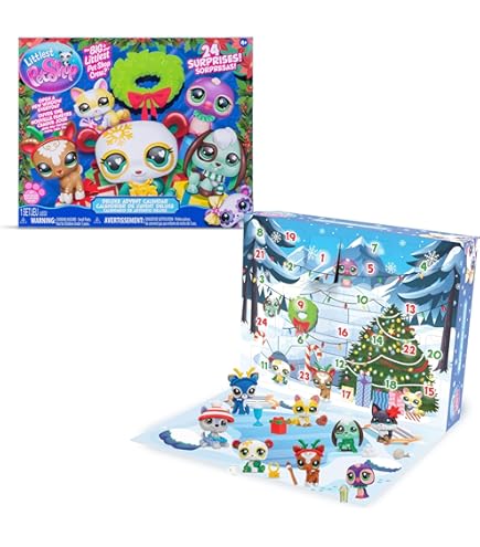 Old World Christmas Littlest Pet Shop Glasornament – Handgeblasen & Handbemalt